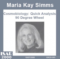 Cosmobiology: Quick Analysis 90 Degree Wheel